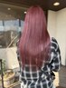 うる艶カラー+ハイライトorブリーチ+3STEPトリートメント　￥15000～【千葉】