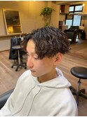 沖縄メンズスパイラルパーマ