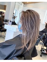 ヘアサロン エフ 渋谷(F)&nbsp;＃バレイヤージュ＃白髪ぼかし
