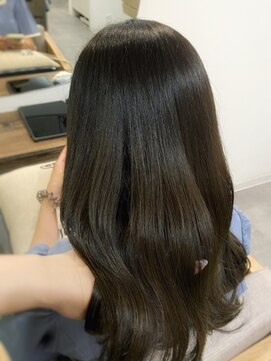 メイ 池袋(mei) オリーブグレー/アディクシーカラー/ハホニコトリートメント