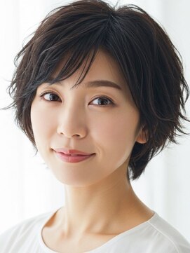 クロム 狭山ヶ丘店(CHROM) ひし形ショート20代30代40代髪質改善白髪染め狭山ヶ丘駅