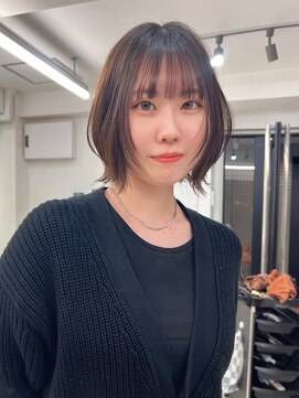 メルバイグラフ 梅田(mel by GRAFF) 【ミニボブ】ナチュラルボブ/ストレートボブ/ショートボブ
