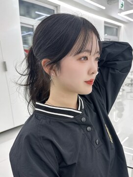 コア プラス 立川(COA PLUS) 韓国風レイヤーカット髪質改善ダブルカラーハッシュカット