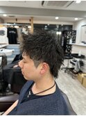 #MEN’S HAIR#サーフカール#刈り上げセンターパート#船橋