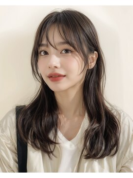 hum 立川【ハム】髪質改善・酸性ストレート・縮毛矯正 ココアベージュ/オリーブグレー/小顔/黒髪[立川/髪質改善]