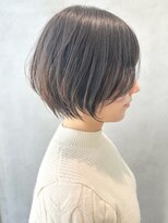 セイドット リー(Say. Ree)&nbsp;say.ショートボブひし形ショートダークレッドコーラルオレンジ