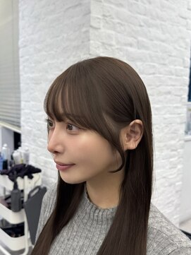アマトウキョウ 表参道(AMA TOKYO) レイヤーカット 韓国ヘア 顔周りカット高島大登