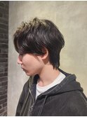 緩めシャドーパーマ