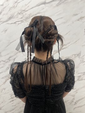 シンシア 新宿(CYNTHIA) 【CYNTHIA/suzuka】セット/UP/結婚式/二次会/ヘアアレンジ