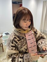 フィット ヒュー 千葉(fit hue) イメチェン/ピンクベージュ/アンブレラカラー/前髪【千葉駅】