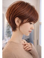 ネバーバイリンクス(NEVAR by LINKTH) ひし形丸みショート|小顔見え×上品ショートボブ