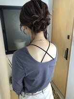 トイトイトイ(toi toi toi) ミディアムヘアアレンジ