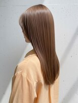 シュガー 仙台宮城野区(&Sugar)&nbsp;髪質改善トリートメント艶髪マロンベージュ透明感夏カラー
