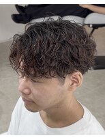 ベル 桑名(BHEL)&nbsp;桑名メンズパーマシャドウパーマシースルーマッシュウルフゆるめ