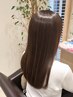 うるツヤ☆カット+縮毛矯正+ダブルトリートメント