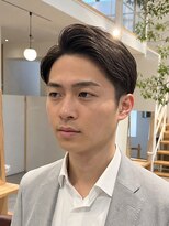 カラン エ ノエル(Calin et Noel)&nbsp;Men's/ショート/七三分け/ダークブラウン