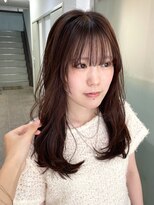バド(bado)&nbsp;chocolate brown color・ layer cut