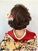 成人式ヘアアレンジ