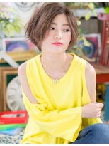 カバーヘア ブリス 戸田公園西口店(COVER HAIR bliss)&nbsp;*bliss戸田公園*アシンメトリー★くせ毛風大人ピュアショートa