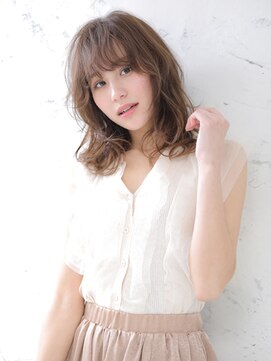 クリスタルマジック 南花田店(CRYSTAL MAGIC) 女っぽかわいいふんわりミディアム