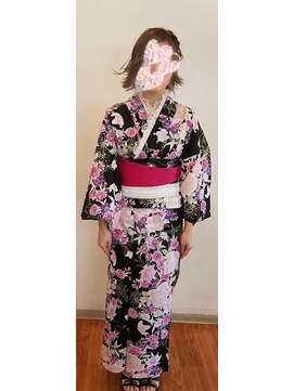 ループ ヘアー(LOOPhair) 浴衣の着付けトリプル帯