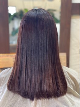 ヘアーグリーングラスイトウ(HAIR Green Grass ITO)の写真/【若草】《髪質改善トリートメント》髪を内側から補修強化。髪や頭皮にやさしい成分で健康的な美しい髪へ