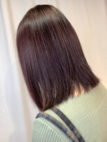 ヘアーメイク トレコローリ(hair make trecolori)&nbsp;【trecolori 】脱白髪染め/バーガンディー