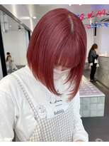 ゲーム 原宿店(GAME)&nbsp;ピンクカラー/ダブルカラー/ケアブリーチ/髪質改善/原宿