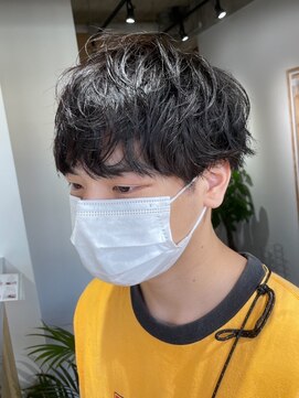 クオル 立川(QOL) 無造作パーマ波巻きパーマ波巻きスパイラルパーマツーブロック