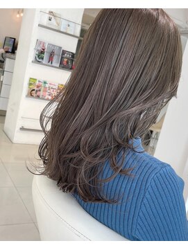 ファイブボックスヘアー 広島(five vox hair) エイジングケアカラー ロング