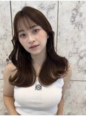 韓国風前髪×レイヤーカット【髪質改善/新宿/レイヤーカット】