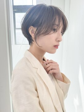 ロンドエニカ 大宮(Lond enika) 切りっぱなしボブエアリーロング美髪ピンクブラウン[大宮]