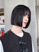 ◇ボブ 縮毛矯正 顔周りカット 表参道 髪質改善