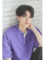 ラッドバイプティパ(rad...by petit-pas)&nbsp;水戸/メンズ/センターパート/無造作/フェザーパーマ/学割