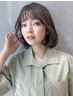【ダメージ補修コース】美容液リタッチカラー+カット+インプライムTr　￥6900