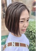 ハイライト×ミニボブ