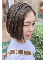 アッシュ 久我山店(Ash) ハイライト×ミニボブ
