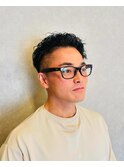 20代30代40代/刈り上げ/極道パーマ/宮城リョータ風/メンズ