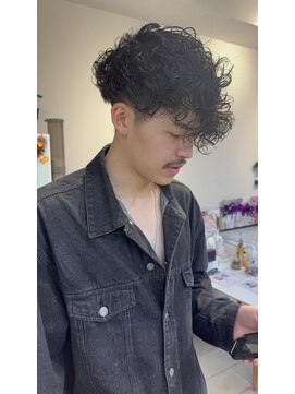 テトラ バイ ネオリーブ 横浜西口店(tetra by neolive) 横浜★人気のプードルパーマメンズパーマ