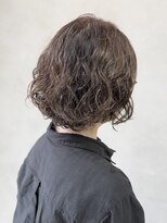 メグロ 相模大野(MEGURO)&nbsp;白髪ぼかし/ミニウルフ/チェリーブラウン/デジタルパーマ43