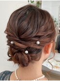 ゆるふわアップスタイル【品川/ヘアセット】
