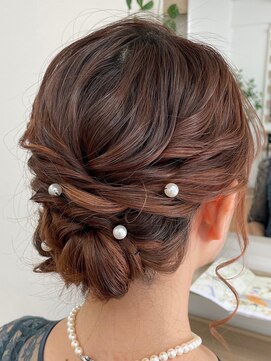 ジェシータ 品川駅前店(GESHITA) ゆるふわアップスタイル【品川/ヘアセット】