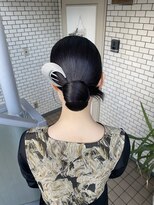 フェリーチェ(Felice)&nbsp;参列ヘア　タイトアレンジ　タイトシニヨン　カチモリ