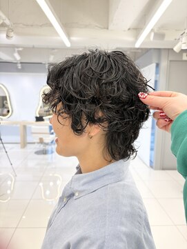 ホロ(hollo) ショートウルフパーマ