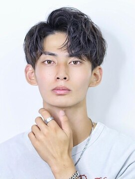 リップス 吉祥寺アネックス店(LIPPS) 『ラフブラストセンター』#刈り上げ#センターパート1.26