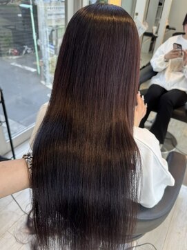 インク サカエ(inq sakae) 髪質改善/カラーエステ/透明感カラー/ダークブラウン