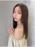 ナチュラルストレート