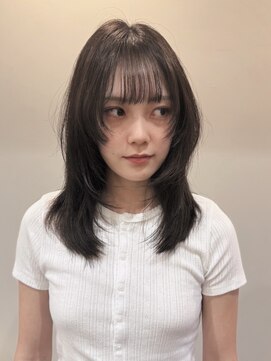 ユートゥイーズ 鎌倉(U too e's) 《U too e's鎌倉》顔周りレイヤー/モカブラウン×美髪/髪質改善