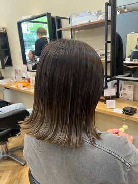 アルター(aL ter) グラデーションカラー［くびれヘア/ハイライトカラー］長野歌穂