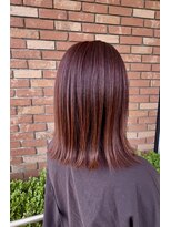 アン アオヤマ(Ann AOYAMA)&nbsp;艶感ピンクブラウン